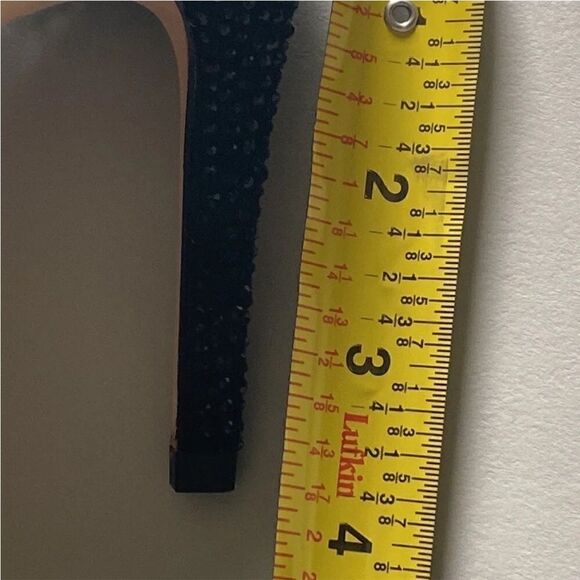 Antonio Melani Marina Black Rhinestone Heels - Picture 15 of 15